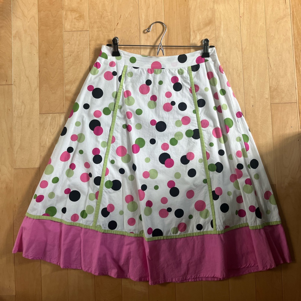 Mix Nouveau Polka Dot Skirt Size 8